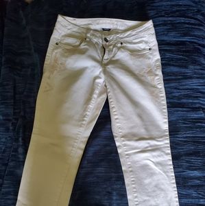 American Eagle white skinny jeans size 8
